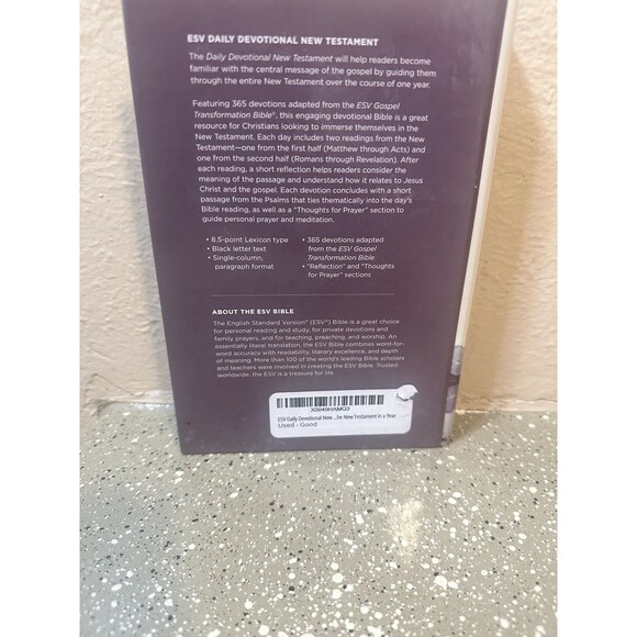 ESV Daily Devotional New Testament: Through the New Testament in a Year - Picture 3 of 9